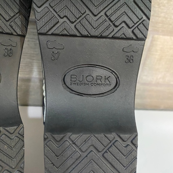 BJORK PRO ELSA-NWOB -Patent Leather Clogs-Navy Blue- Women's EU‎ 37-US 6.5 - Picture 10 of 12